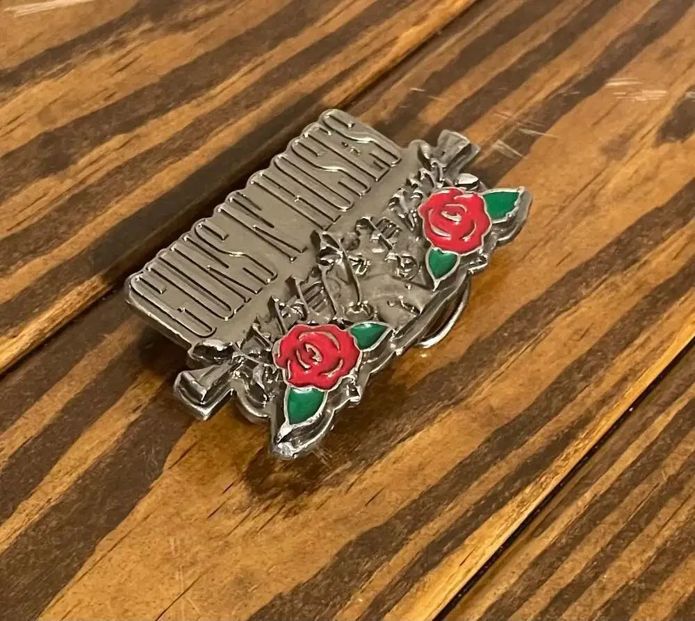 Guns N' Roses Logo Metal Belt Buckle 2005